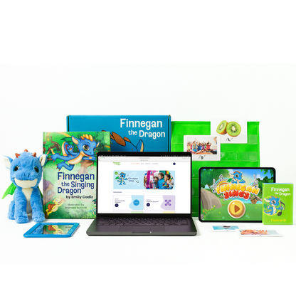 Limited Time Offer — Now Just $349 (Regularly $499) + Free Shipping! Finnegan Sings Homeschool Early Literacy Learning System